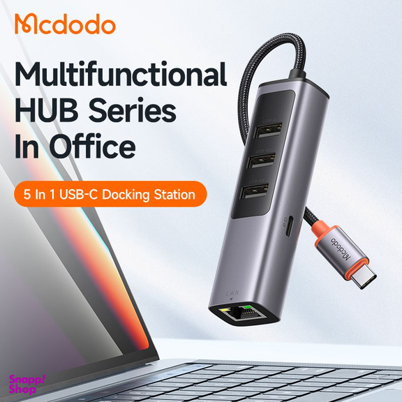 هاب 5 پورت USB-C مک دودو مدل HU-1110