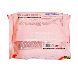 دستمال مرطوب پاک کننده آرایش صورت بیول مدل Rose Hip بسته 20 عددی