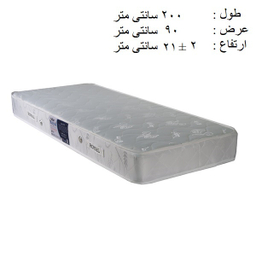 تشک یک نفره رویال مدل آسوده فنری کد M03 سایز 200×90 سانتی‌ متر