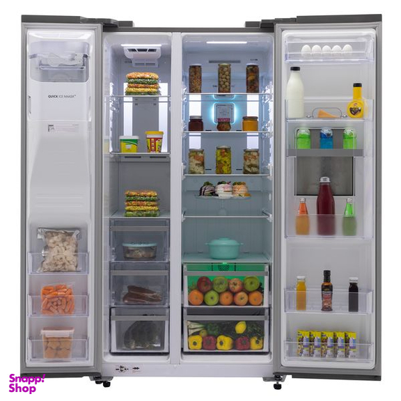 یخچال و فریزر ساید بای ساید  35 فوت اسنوا مدل SN8-2035SS