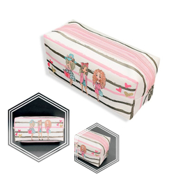 کیف لوازم آرایش طرح لیدی کد dinky506