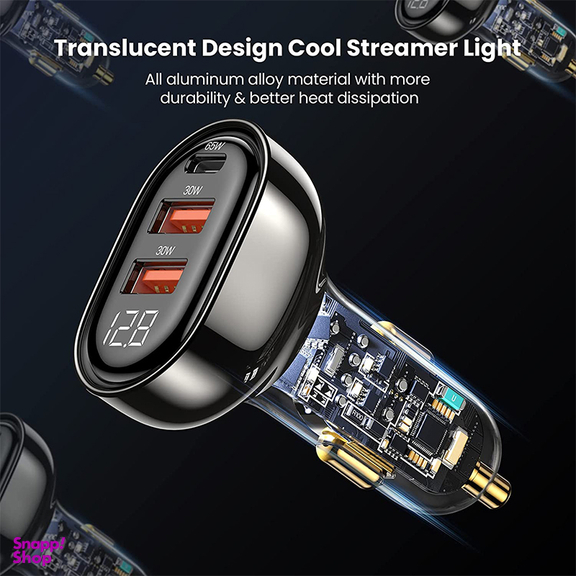 شارژر فندکی 95 وات هیسکا مدل HCC-326