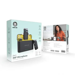 میکروفن 360 درجه گرین لاین مدل GN3IN1MIC360D بسته ۲ عددی