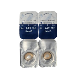 لنز چشم سالیانه نیوویژن رنگ Hazel 3 شماره 17