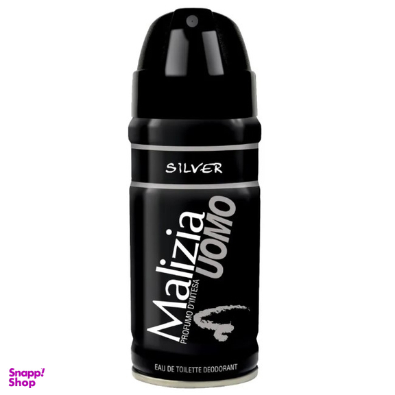 اسپری خوشبو کننده بدن مالیزیا مدل Silver حجم 150 میلی لیتر