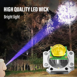 چراغ قوه دستی مدل 8 کاره led torch