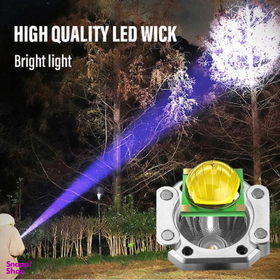 چراغ قوه دستی مدل 8 کاره led torch