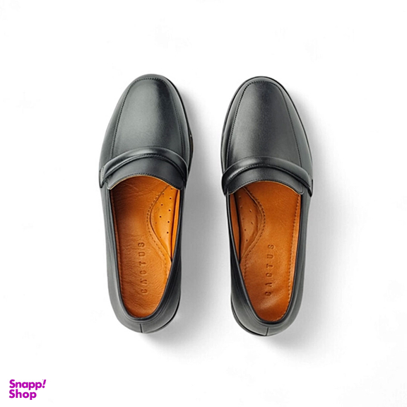 کفش زنانه چرم کاکتوس مدل WS۱۰۵۵ رنگ مشکی