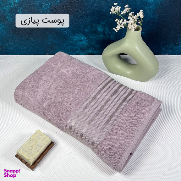 حوله حمام دنیز طرح پدرو سایز 100×155 سانتی متر
