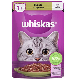 پوچ گربه ویسکاس طعم گوشت بره وزن 85 گرم