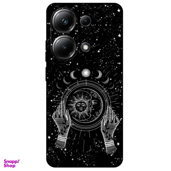 کاور گوشی موبایل مگافون طرح ماه و خورشید مدل 1892 مناسب شیائومی Redmi Note 13 Pro 4G