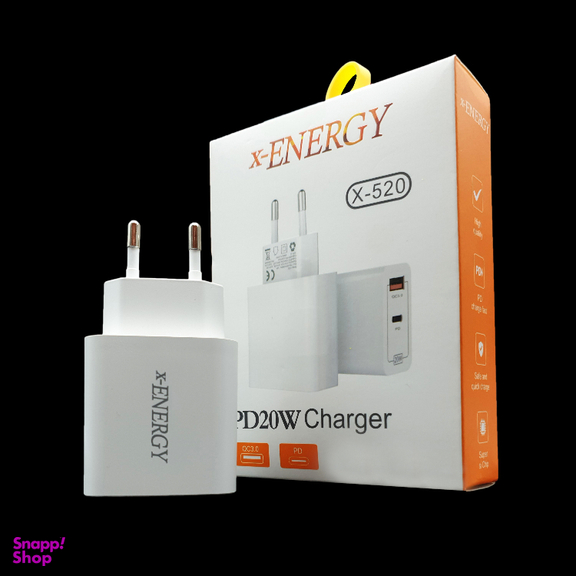 شارژر دیواری 20 وات ایکس-انرژی مدل X-520