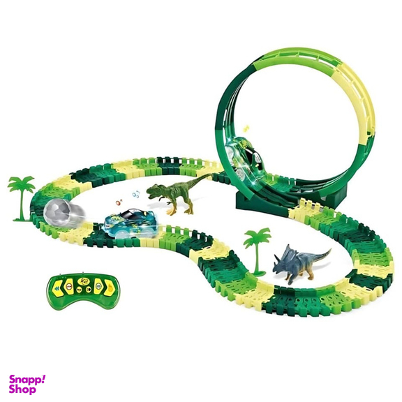 اسباب بازی ناب سل مدل ترن هوایی کنترلی دایناسور طرح DINOTRACK
