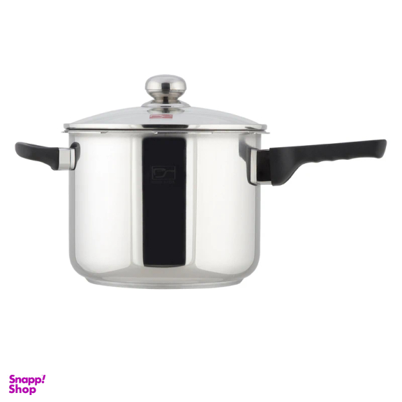 زودپز پارس استیل مدل کفه سه لایه کد 0101/0213 گنجایش 6 ليتر