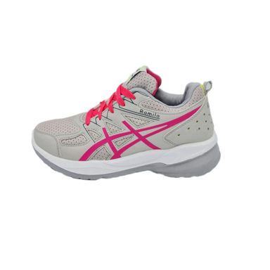 کفش ورزشی زنانه رامیلا طرح اسیکس کد 063 رنگ صورتی