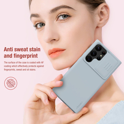 کاور نیلکین مدل CamShield Silky Silicon مناسب برای گوشی موبایل سامسونگ Galaxy S23 Ultra