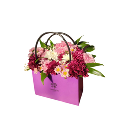 باکس گل طبیعی داوودی نارگل کد 02003