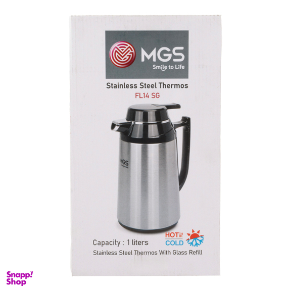 فلاسک استیل ام جی اس مدل FL14SG گنجایش 1 لیتر