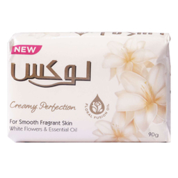 صابون گل های سفيد لوکس مدل Creamy Perfection وزن ۹۰ گرم بسته 6 عددی
