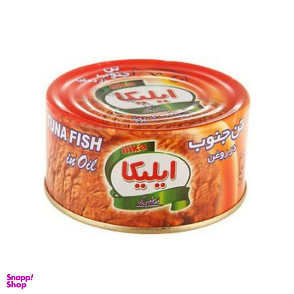 کنسرو ماهی تن جنوب در روغن  ایلیکا وزن 180 گرم
