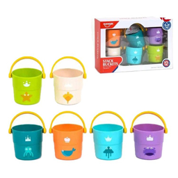 اسباب بازی هانگر مدل سطل کد He-0223 بسته 6 عددی