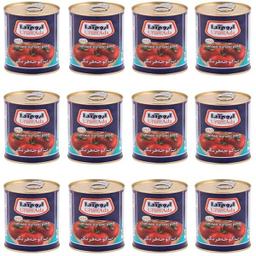 کنسرو رب گوجه فرنگی اروم آدا وزن 800 گرم 12 عددی