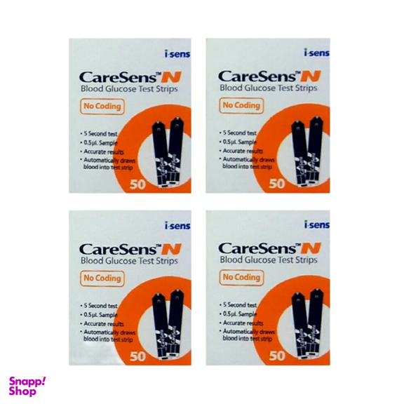 نوار دستگاه تست قند کرسنس مدل sensor مجموعه 4 عددی