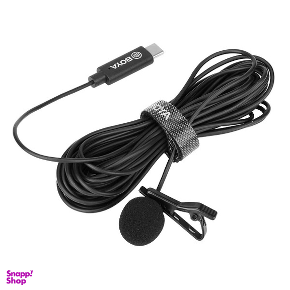 میکروفون یقه ای با سیم بویا مدل Boya BY-M3 رابط Type-C