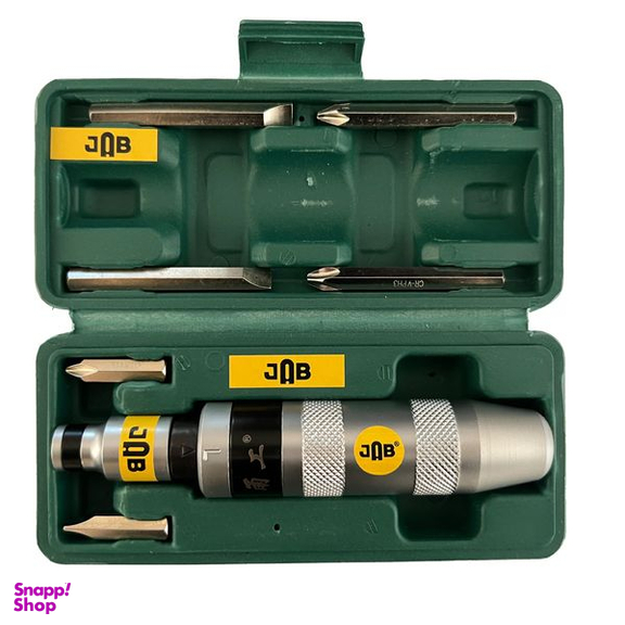 پیچ گوشتی ضربه خور جاب مدل JB-8870 مجموعه 8 عددی