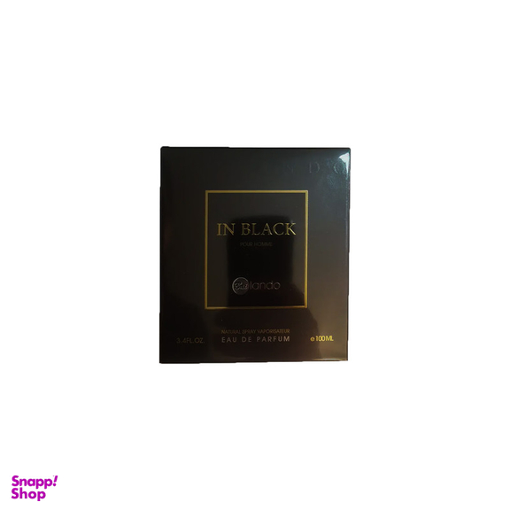 ادو پرفیوم مردانه بایلندو مدل من این بلک حجم 100 میلیلیتر