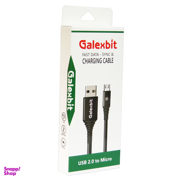 کابل شارژ و انتقال داده USB 2.0 به Micro گلکسبیت طول 1 متر