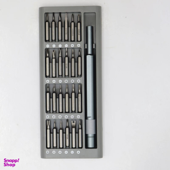 پیچ گوشتی ساعتی و سری پیچ گوشتی استارمکس مدل YP-SHS-15S025BS مجموعه 25 عددی