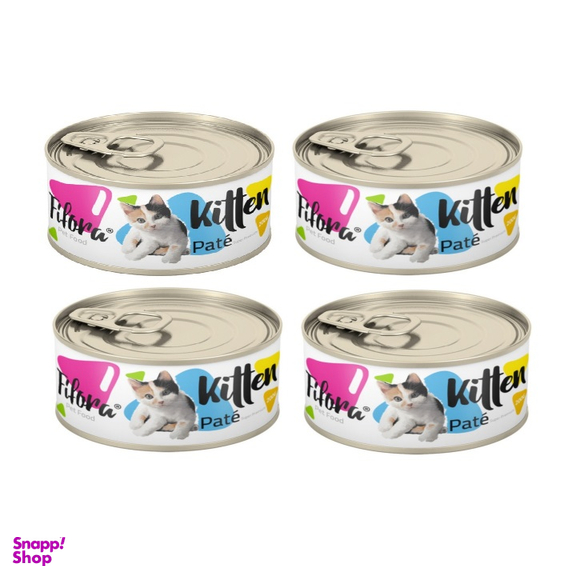 کنسرو غذای بچه گربه فیفورا مدل Super Premium وزن 200 گرم بسته 4 عددی