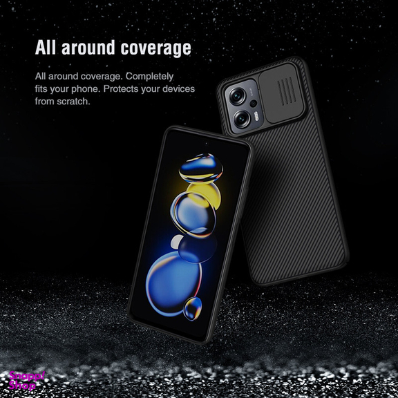 کاور نیلکین مدل CamShield مناسب برای گوشی موبایل شیائومی Redmi Note 12T Pro 5G/ Note 11T Pro/ Note 11T Pro Plus/ Poco X4 GT 5G/ K50i