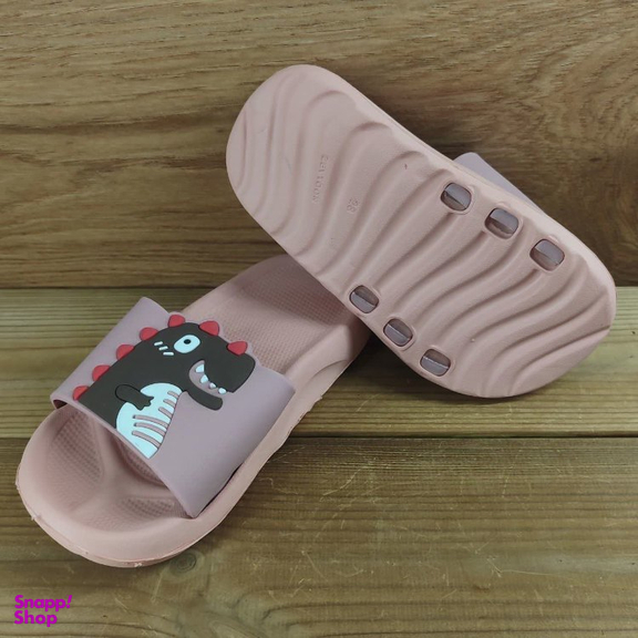 دمپایی زیتون مدل داینو کد 131417 رنگ کالباسی