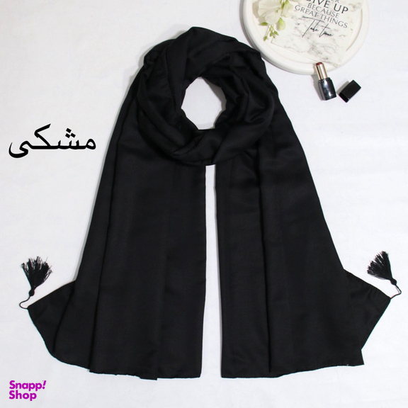 شال زنانه آنالیا مدل نخی دور دوخت منگوله دار کد 9613