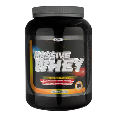 پودر مسیو وی (Massive Whey) پی ان سی طعم شکلاتی وزن 1000 گرم