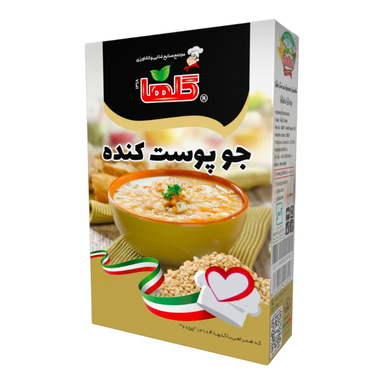 جو پوست کنده گلها وزن 300 گرم
