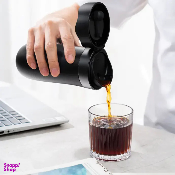 ماگ پرتابل فرنچ پرس لپرسو مدل LPIMFPBK گنجایش ۳۲۰ میلی لیتر