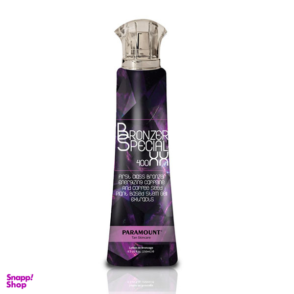 لوسیون بدن پارامونت حجم مدل Bronzer Special حجم 250 میلی‌ لیتر