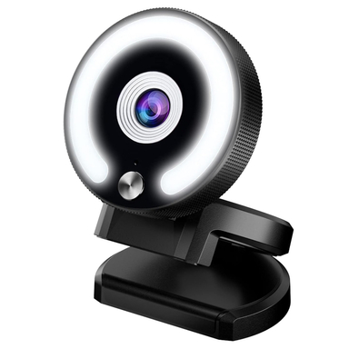 وب کم مدل 2K Streaming with Ring Light