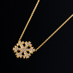 گردنبند طلا 18 عیار زنانه جواهری سون کد 2193