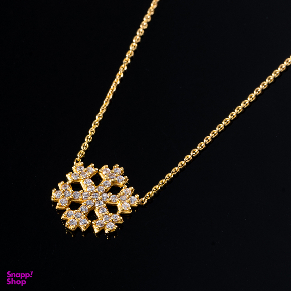 گردنبند طلا 18 عیار زنانه جواهری سون کد 2193