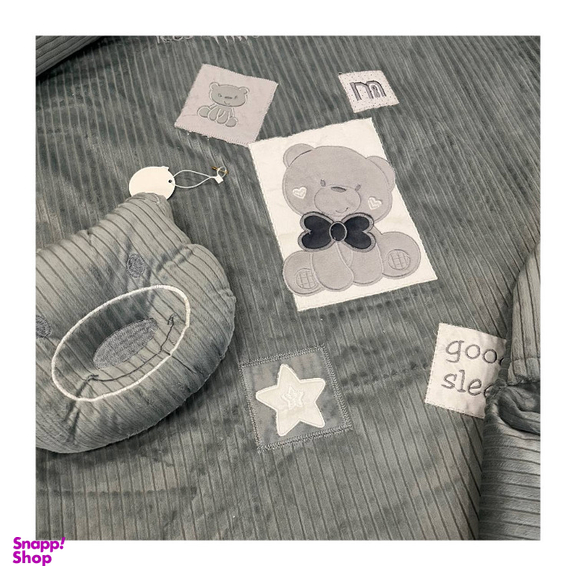 سرویس خواب کودک 5 تکه مادرکر مدل خرس پاپیونی کد 127