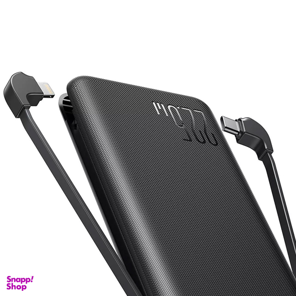 پاوربانک 22.5 وات 10000 میلی آمپر جوی روم مدل JR-L014 همراه با کابل تایپ سی و لایتنینگ