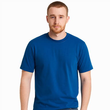 تیشرت ساده زیگ مدل Basic رنگ آبی نفتی