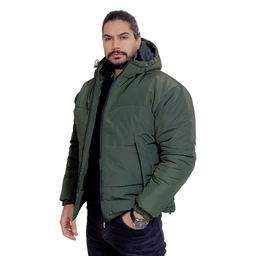 کاپشن مردانه مدل باکسی کد 2 رنگ سبز