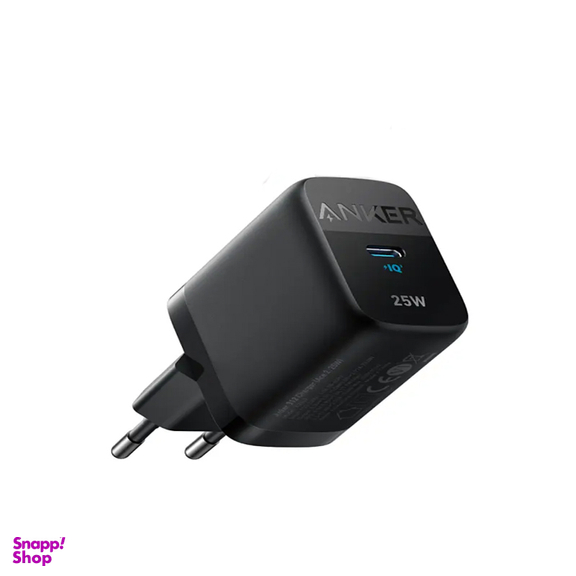 شارژر دیواری انکر مدل PowerPort 312 A2642 25W رنگ مشکی