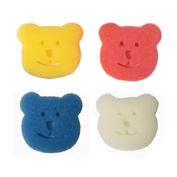 اسفنج حمام کودک ببک اوی طرح خرس مدل Bk728 مجموعه 4 عددی