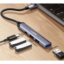 هاب 4 پورت USB 3.0 الدینیو مدل DS-44C